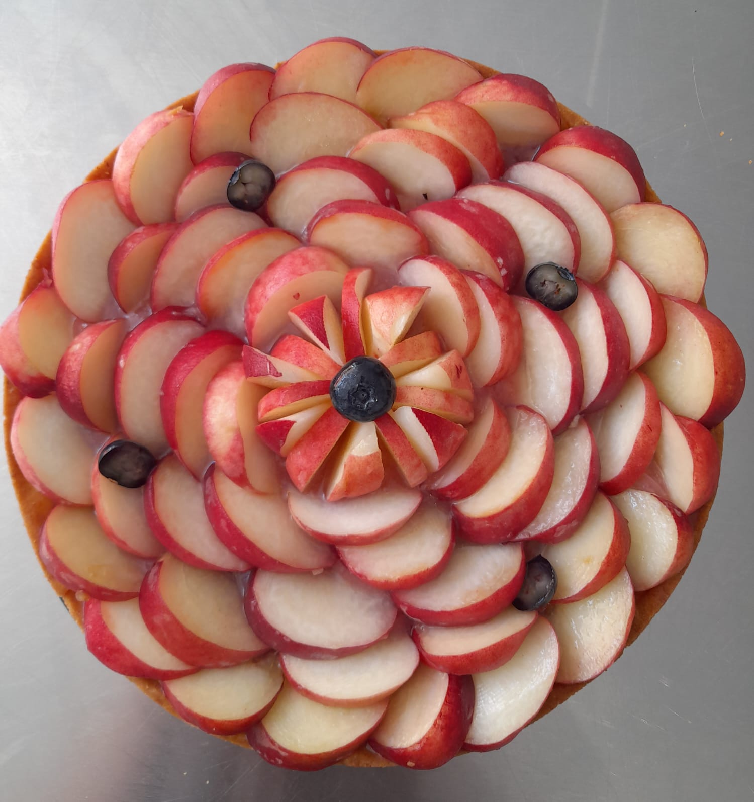Nectarines, pâtisserie de Le Temps d'un Dessert