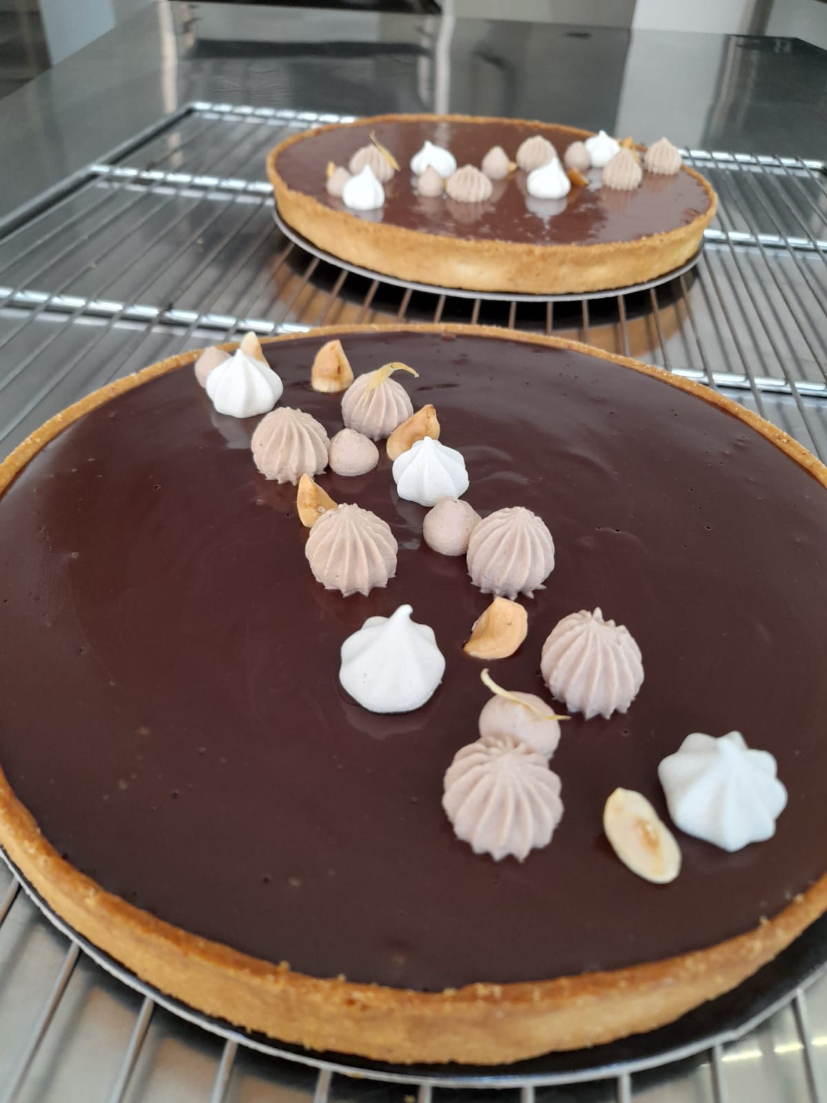 Ganache chocolat noir, pâtisserie de Le Temps d'un Dessert