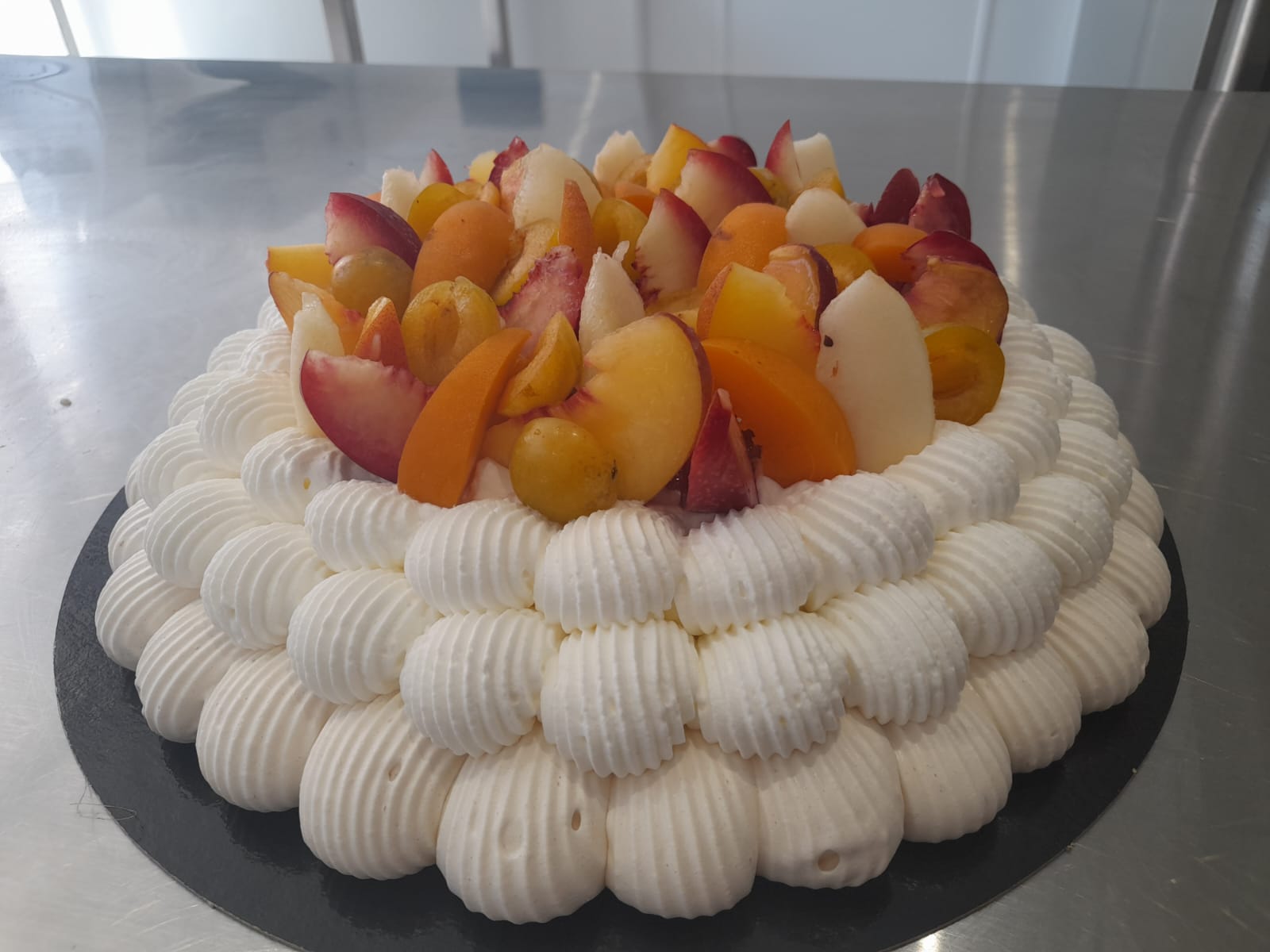 Pavlova aux fruits d'automne, pâtisserie de Le Temps d'un Dessert