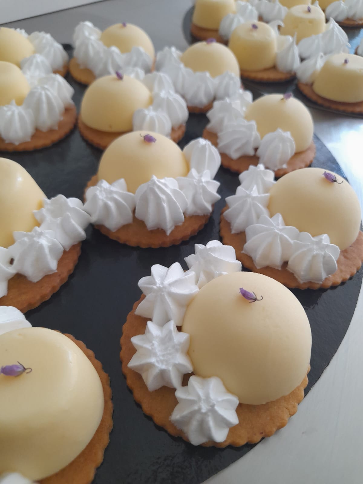 Mini citron meringué, pâtisserie de Le Temps d'un Dessert