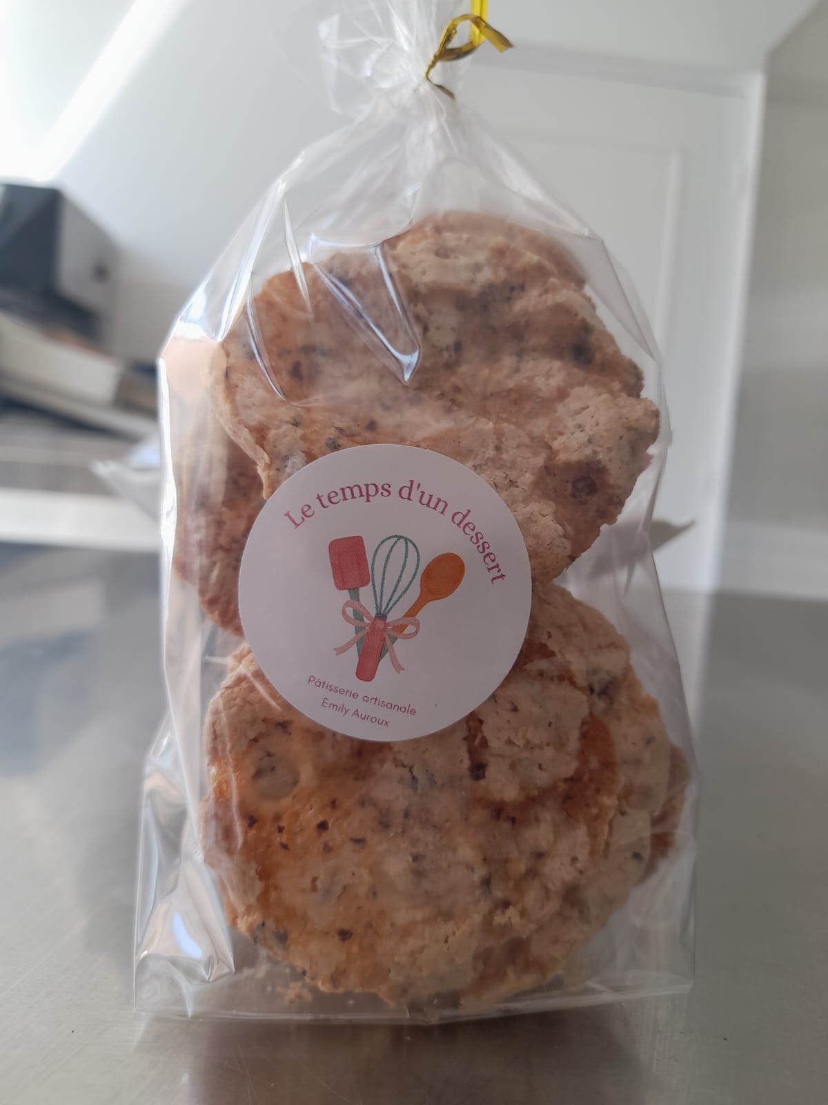 Croquants noisette, pâtisserie de Le Temps d'un Dessert