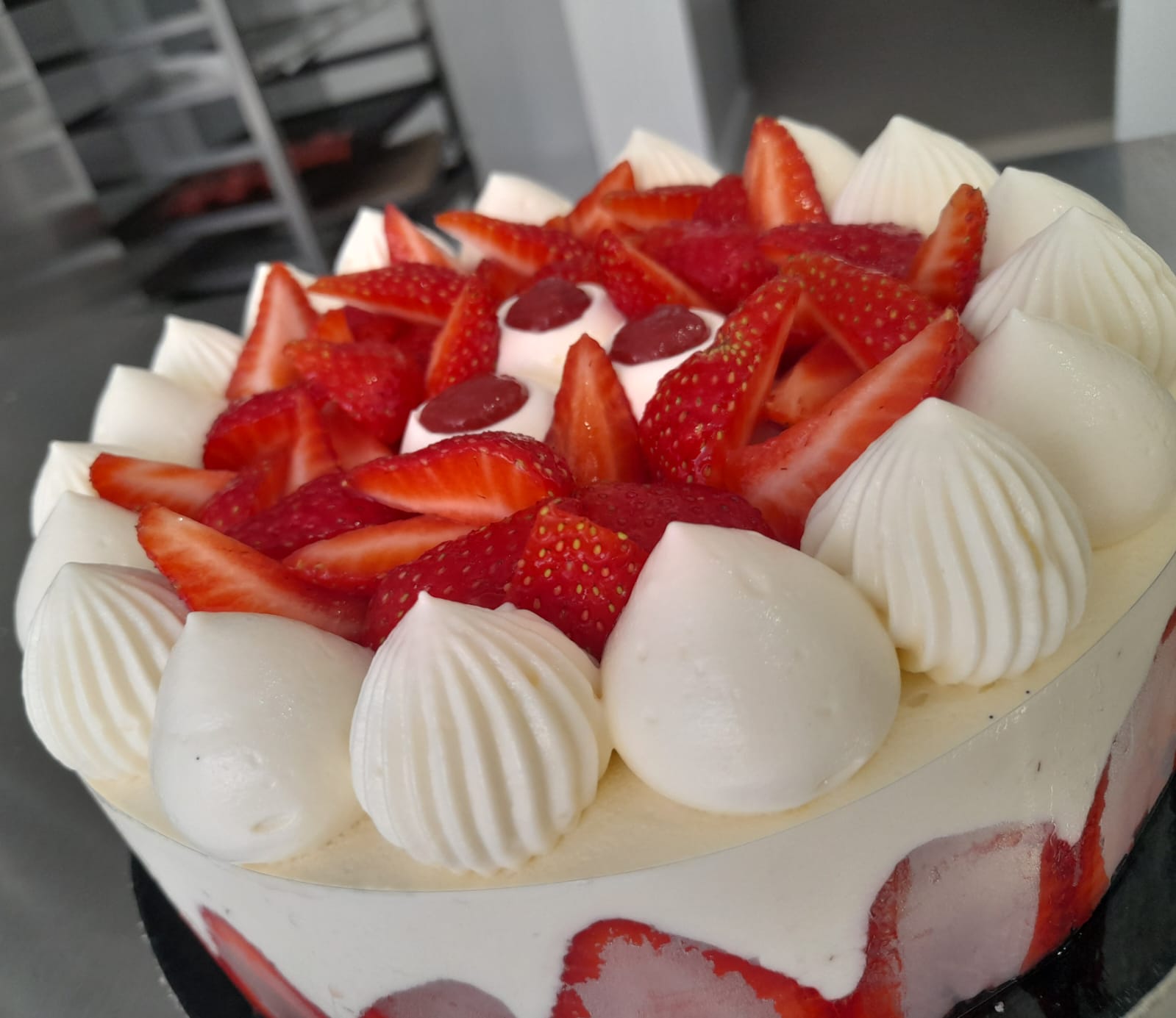 Fraisier, pâtisserie de Le Temps d'un Dessert