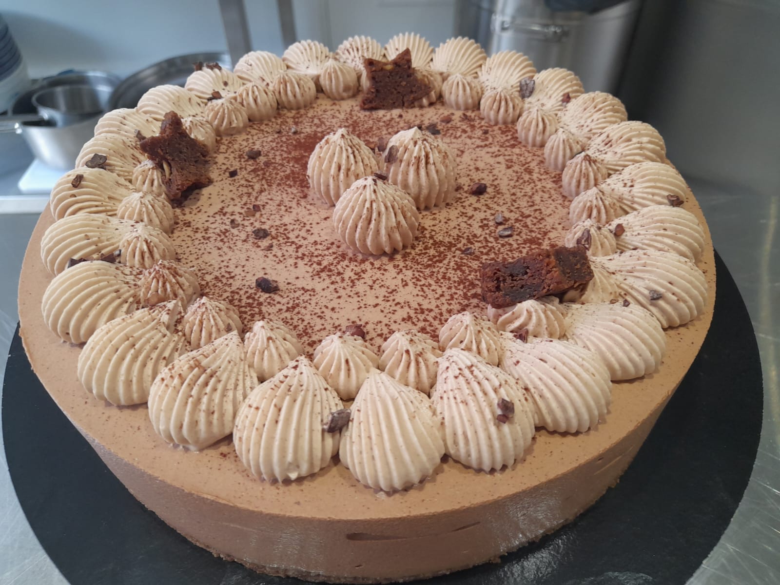 Trois chocolats, pâtisserie de Le Temps d'un Dessert